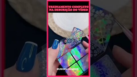 aprenda agora link na descrição #unhasdegel #unhasumamor #unhasdecoradas