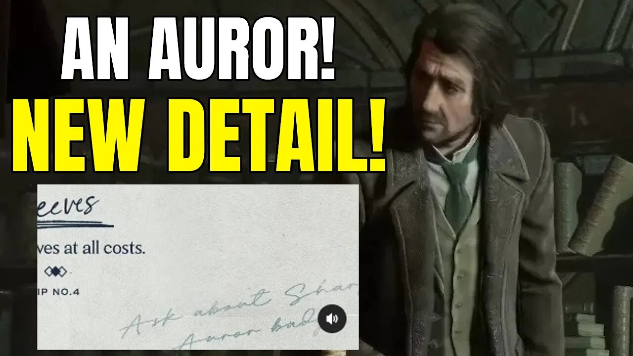 Hogwarts Legacy Potions Professor Was An Auror! - New Detail