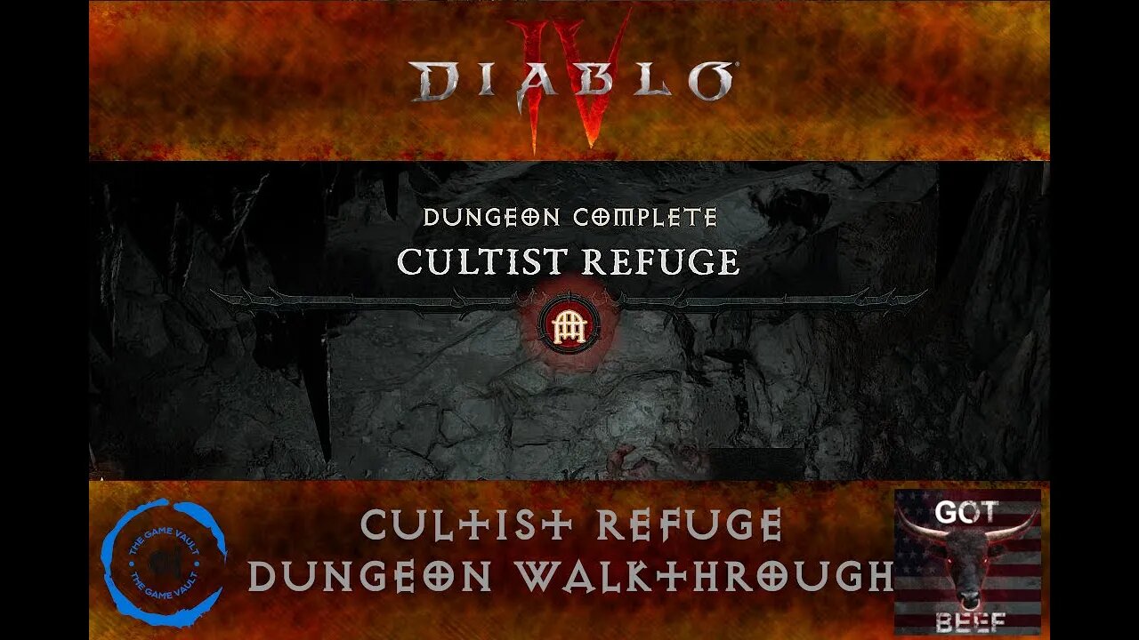 Diablo IV Cultist Refuge Dungeon Walkthrough