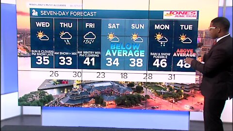 WMAR-2 News Weather at 11