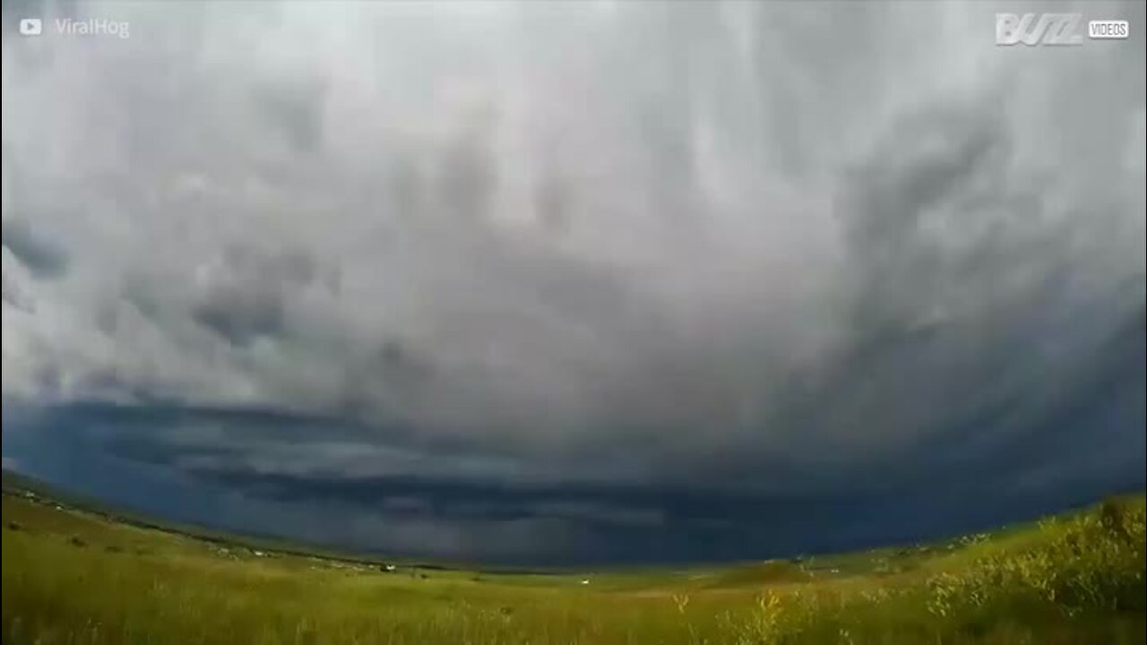 Magnifica time-lapse de tempestade filmada nos EUA