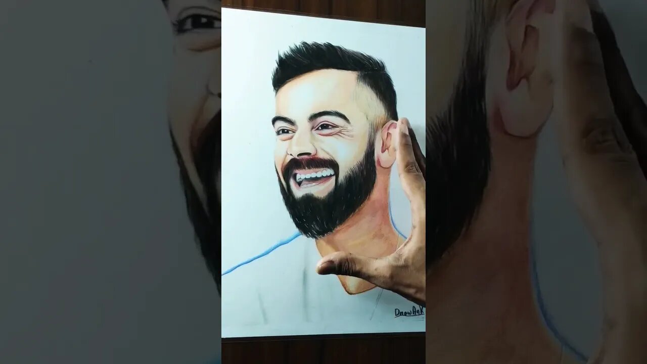 #shorts #youtubeshorts #viratkohli #colordrawings