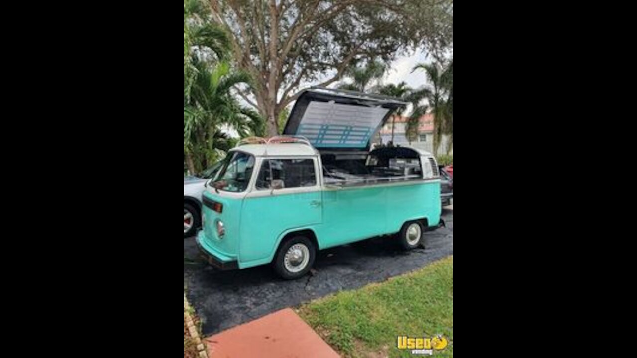 Restored 15' Volkswagen Kombi T2 Food Truck with Unused 2021 Kitchen for Sale in Florida