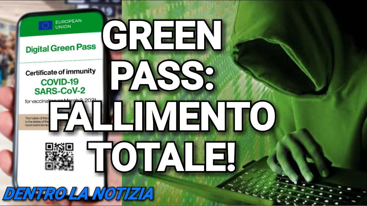 UE: GREEN PASS PER I RISTORANTI, MA E' FALLITO ECCO PERCHE'! NON E' POSSIBILE RINNOVARE L'EMERGENZA!