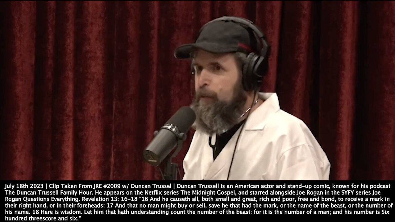 Joe Rogan | "How Is the MARK OF THE BEAST Described In the Bible? We Should Read It." - Joe Rogan + Joe Rogan Reads Revelation Chapter 13- 11-18 + "COVID Was the Moment When Surveillance Started Going Under the Skin." - Yuval Noah Har