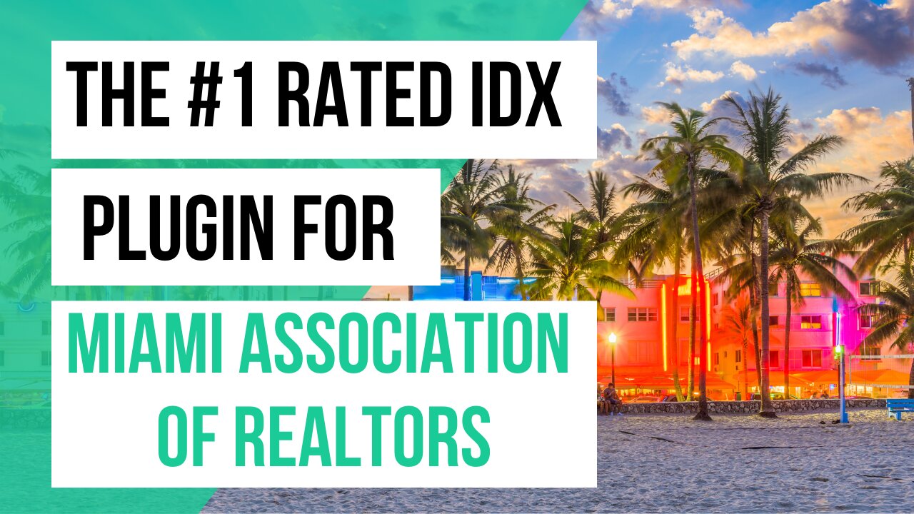 How to add IDX for Miami Association of Realtors to your website