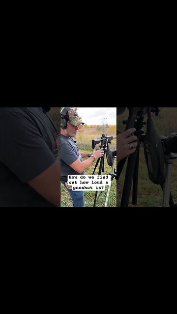 How to know exactly how loud a gun shot is.