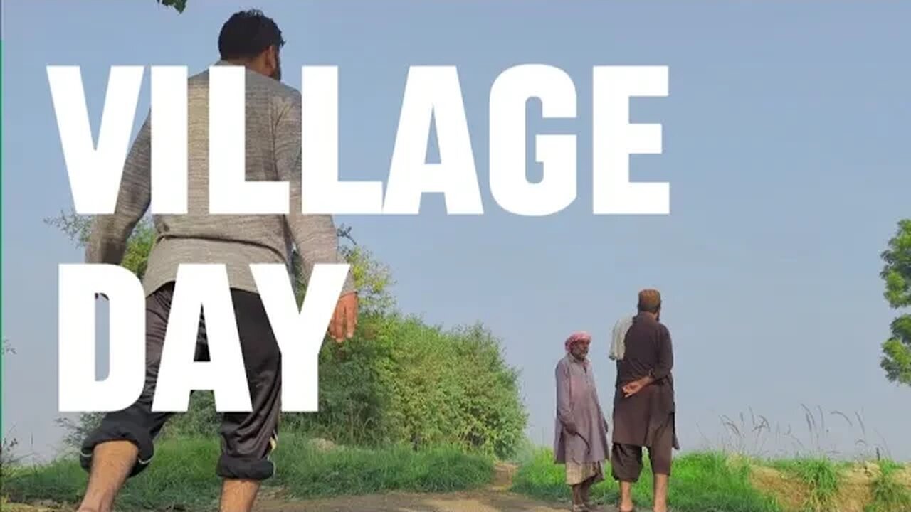 Village Tour. |Village life| Maza Aa Gaya 🌽🐓🚜🐐