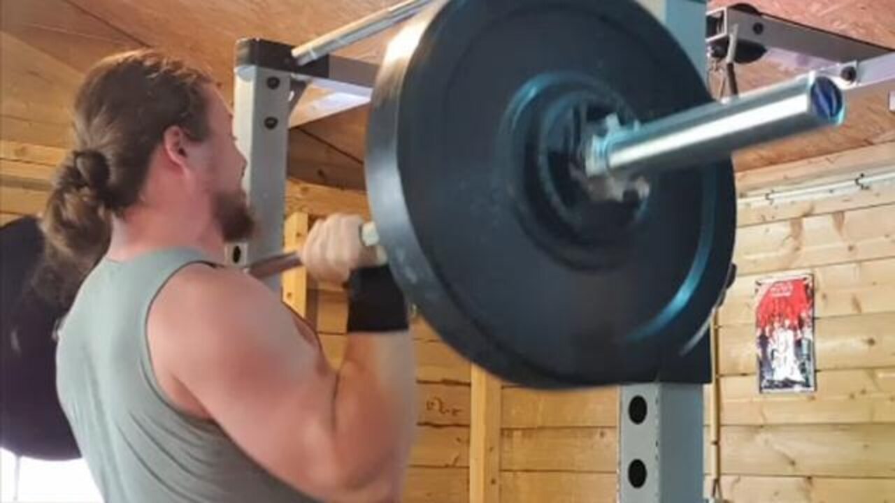 62.5 Kgs x 7 STRICT, PAUSED Overhead Press