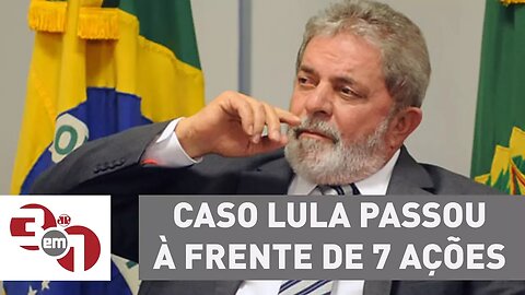 Caso Lula passou à frente de 7 ações da Lava Jato no TRF-4