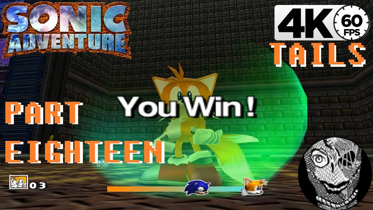 (PART 18) Sonic Adventure 4k [Stage 2 Casinopolis] TAILS