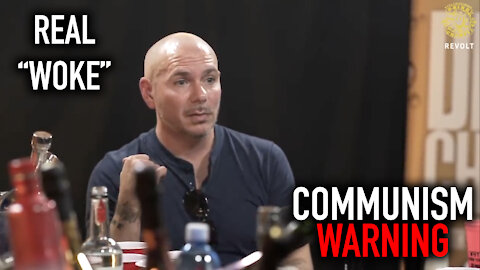 Pitbull Is REAL "WOKE": Warning Of Communism & How This Smells Exactly Like It!