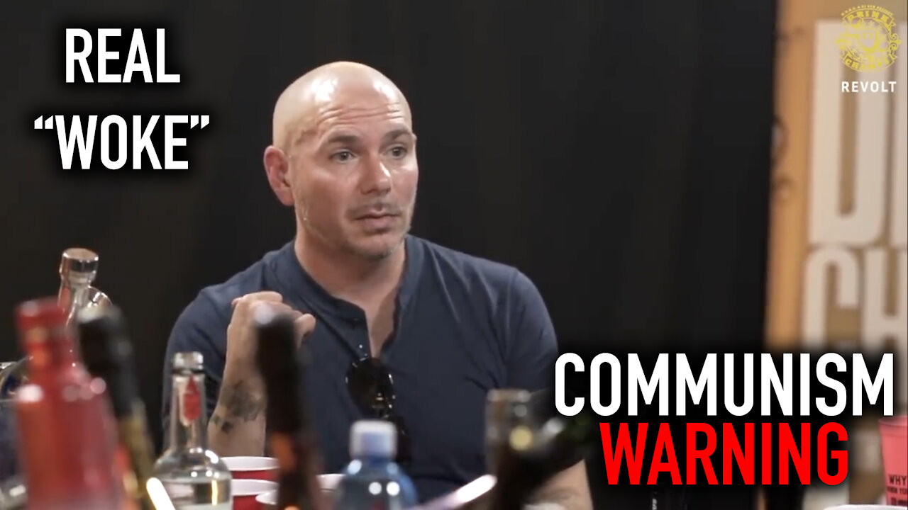 Pitbull Is REAL "WOKE": Warning Of Communism & How This Smells Exactly Like It!