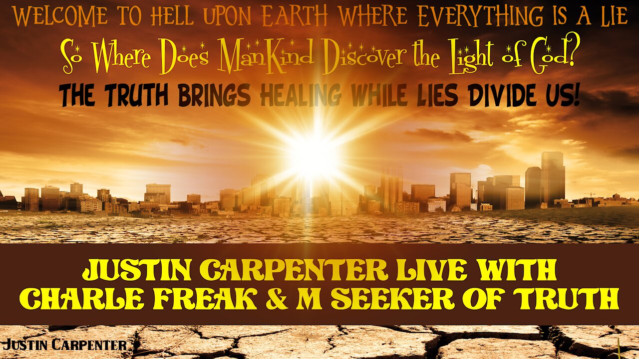 Charlie Freak & M Truth Seeker visit Justin Carpenter LIVE