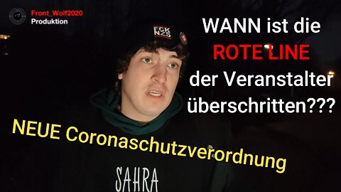 Wann ist die ROTE LINIE der Veranstalter überschritten??? Recklinghausen - 14.01.2022