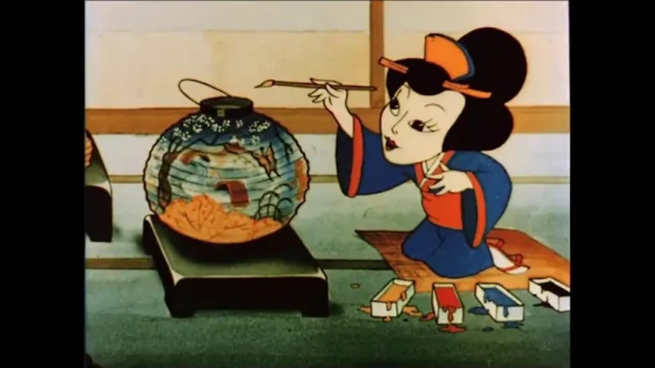 Japanese Lanterns 1935 Van Beuren Studios Rainbow Parade Short Cartoon