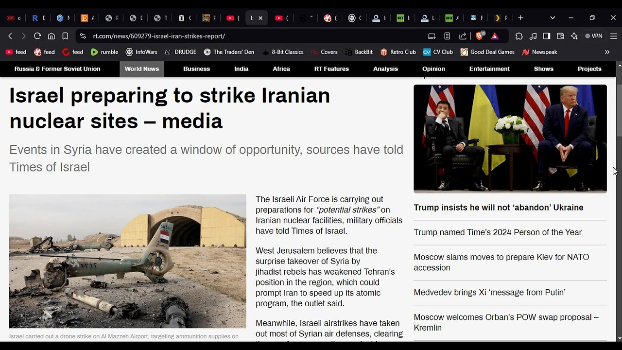 Israeli State Planning Attack On IRAN from Syria