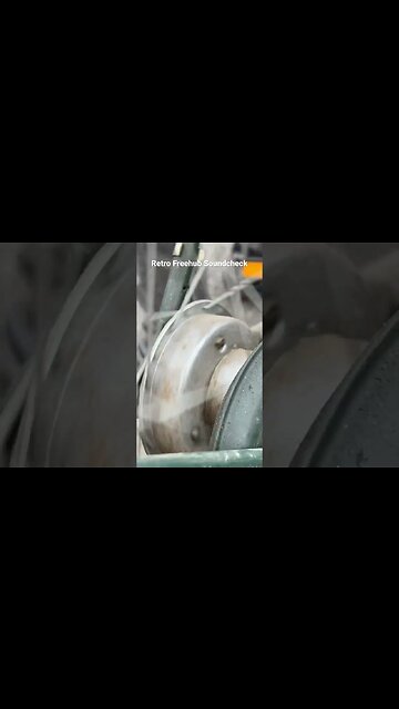 Retro Bicycle Freehub Soundcheck 🔊