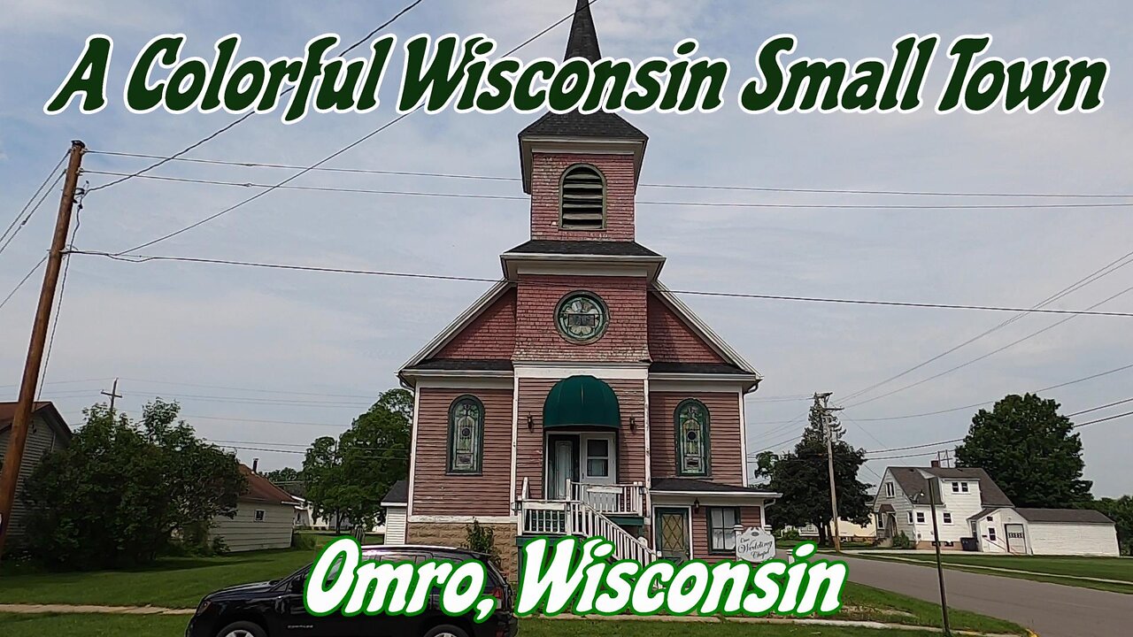 A Colorful Wisconsin Small Town! Omro, Wisconsin.