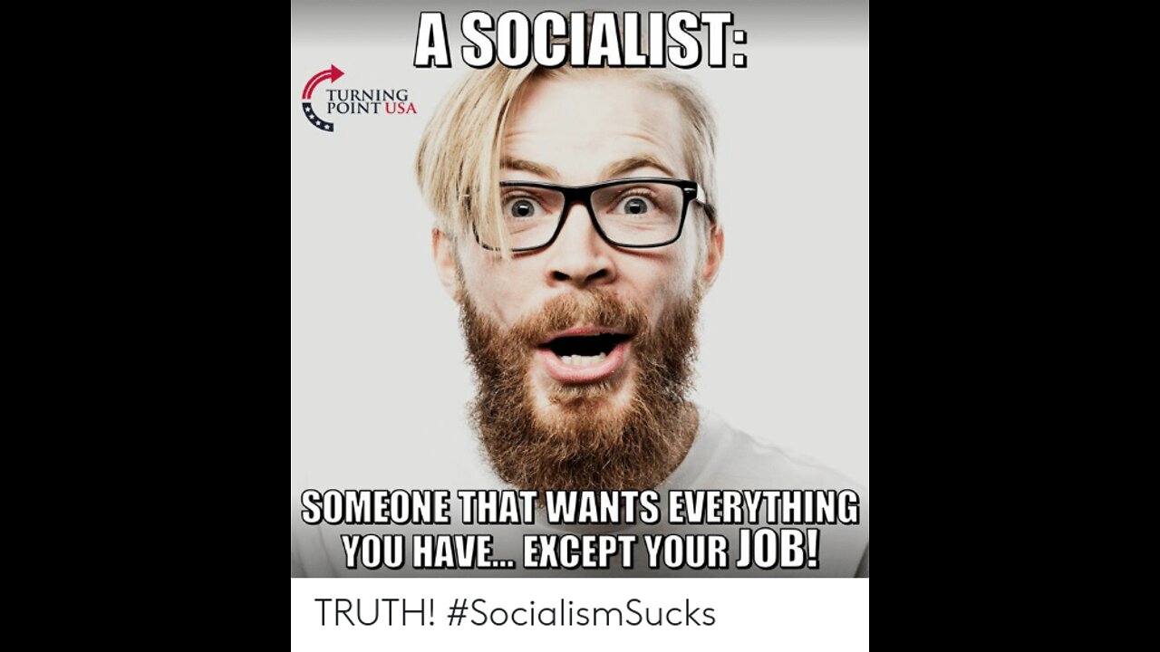 WINNER of election outright calls for socialism,when will the people wake up