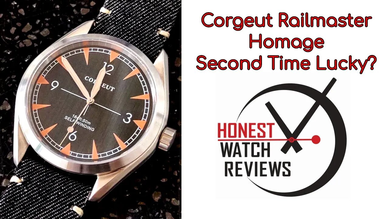 🚂 Omega Railmaster Homage 🛤️ Corgeut 3021A Honest Watch Review... Second Time Lucky? 🤞 #HWR