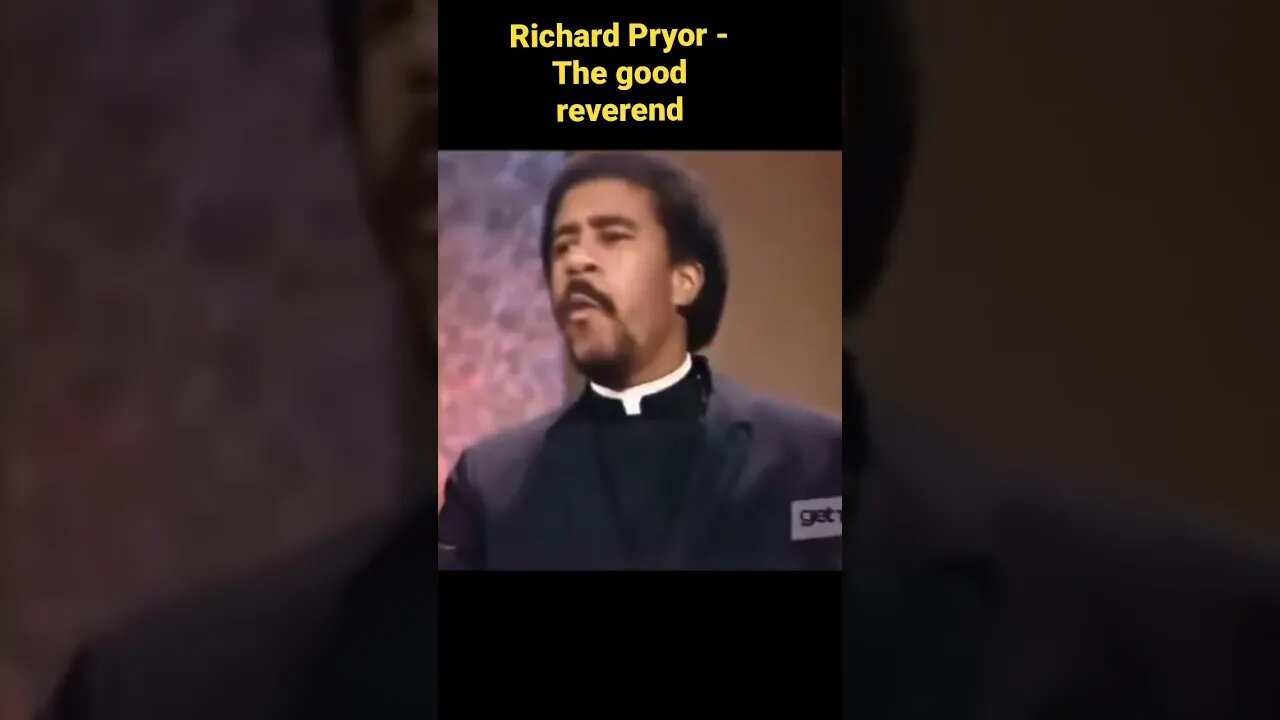 Richard Pryor - The hood reverend