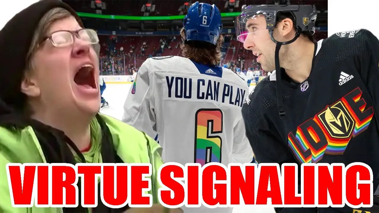 NHL starts INCLUSION Coalition after BANNING Pride Jerseys because hockey is TOO STRAIGHT and WHITE!