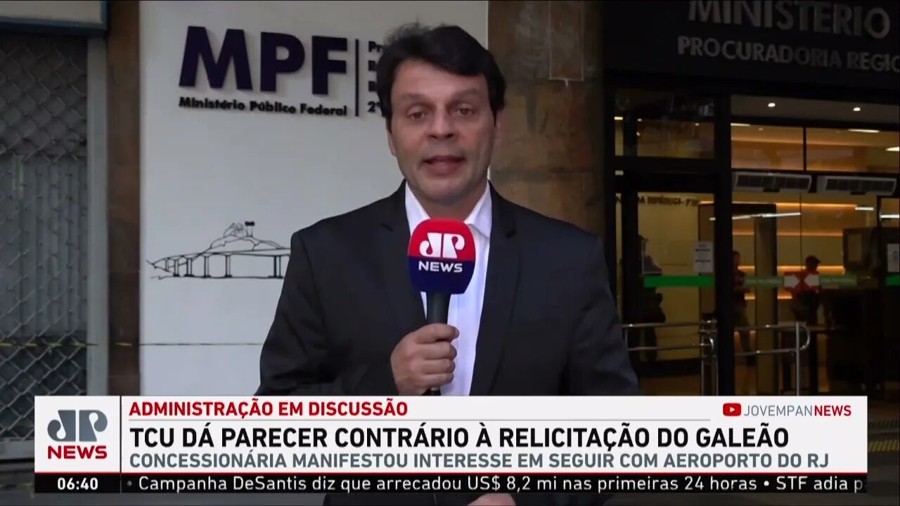 TCU dá parecer contrário ao processo de relicitação do aeroporto do Galeão, no RJ