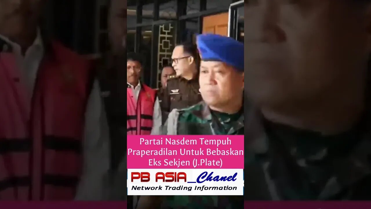 Nasdem Tempuh Praperadilan Untuk Bebaskan Eks Sekjen #jonigplate #korupsi #8t