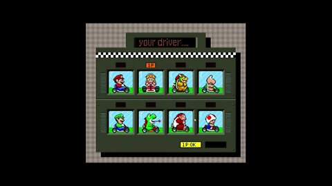 Session 3: Mario Kart 1992 (mushroom cup timetrials) - -