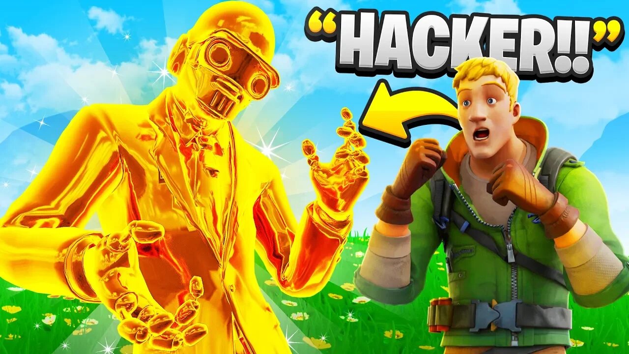 I Pretended To Be GOLD Henchmen In Fortnite