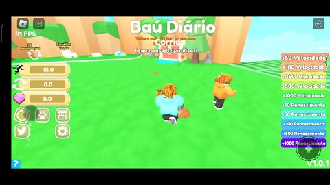 BIG UPDATE SPEED SIMULATOR ROBLOX - TOTOY GAMES @NEWxXx Games - VELOZES - TWITCH #roblox