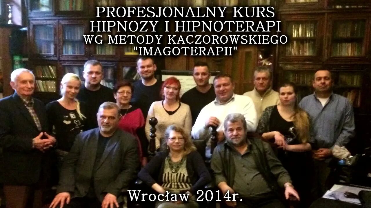 PROFESJONALNY KURS HIPNOZY I HIPNOTERAPII W/G METODY KACZOROWSKIEGO - WYWIADY /2014 ©TV - IMAGO