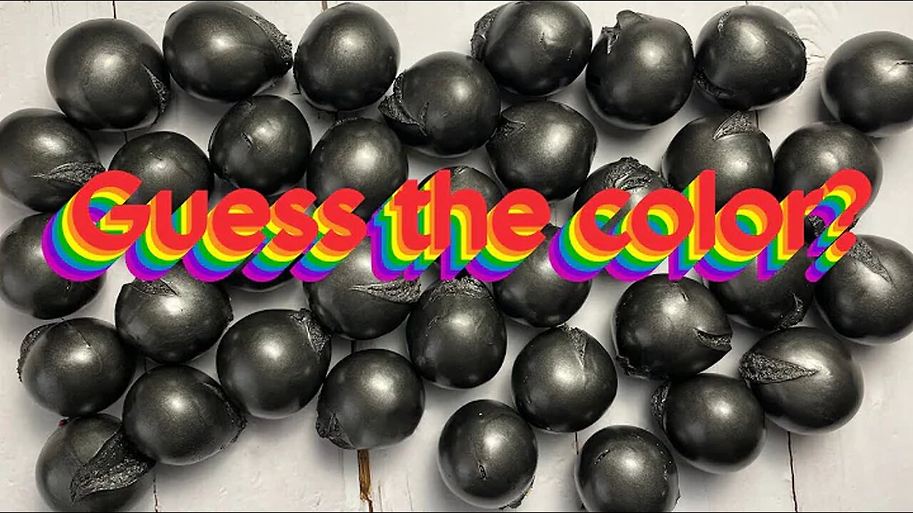 ASMR Clay Cracking: Guess the Color Game (No Talking) 🎨