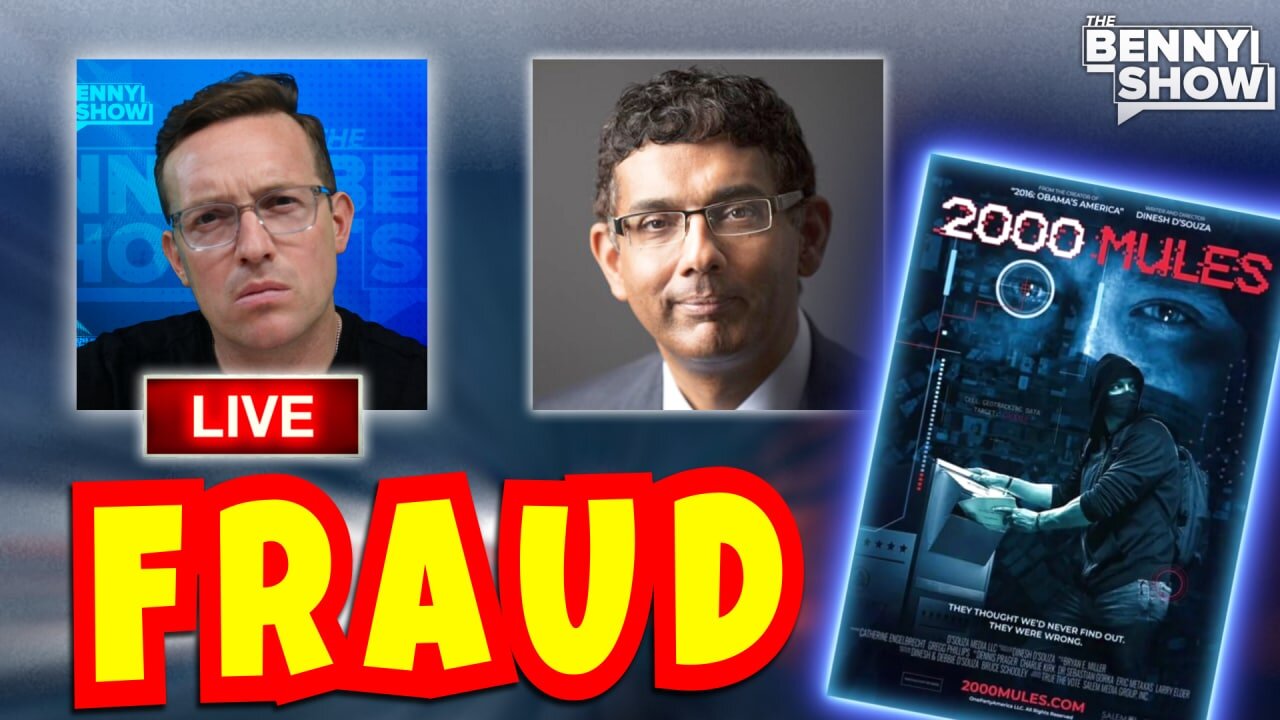 BOMBSHELL: Dinesh D'Souza has PROOF of MASS Voter Fraud in 2020