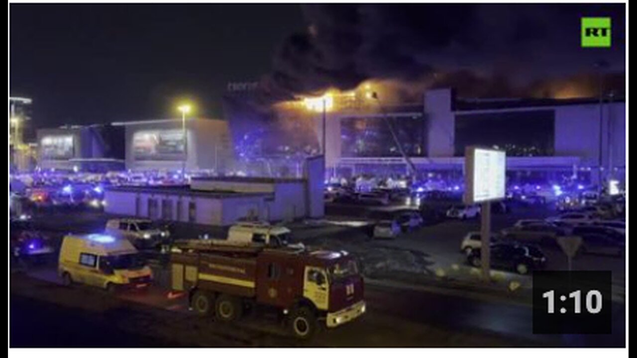 Aftermath of Crocus City Hall shooting