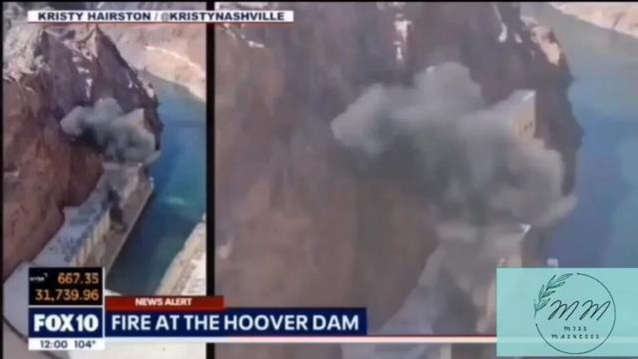 HOOVER DAM EXPLOSION RIGHT ON QUEUE