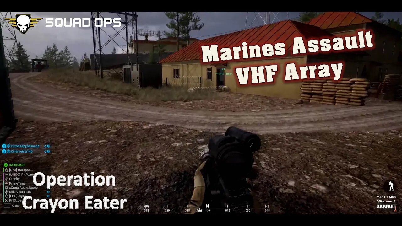 Marines Fast Assault VHF Array on Black Coast l [Squad Ops 1-Life Event] l Operation Crayon Eaters