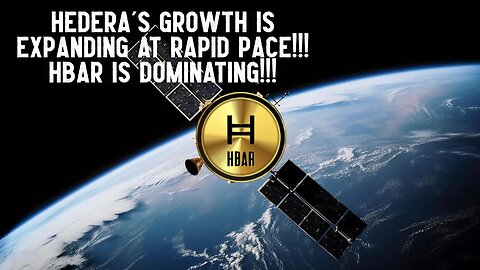Hedera's Growth Is Expanding At RAPID PACE!!! HBAR Is DOMINATING!!!