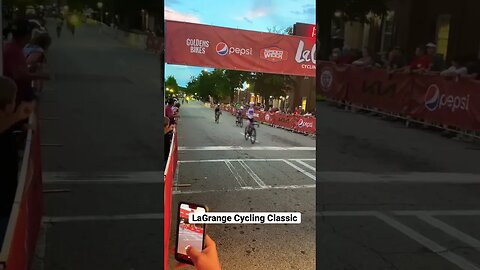 Winning the sprint at the Crit Race #shorts #Pro #Race #Crit
