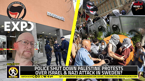 No-Go Zone: Police Shut Down Palestine Protests Over Israel & Nazi Attack In Sweden?