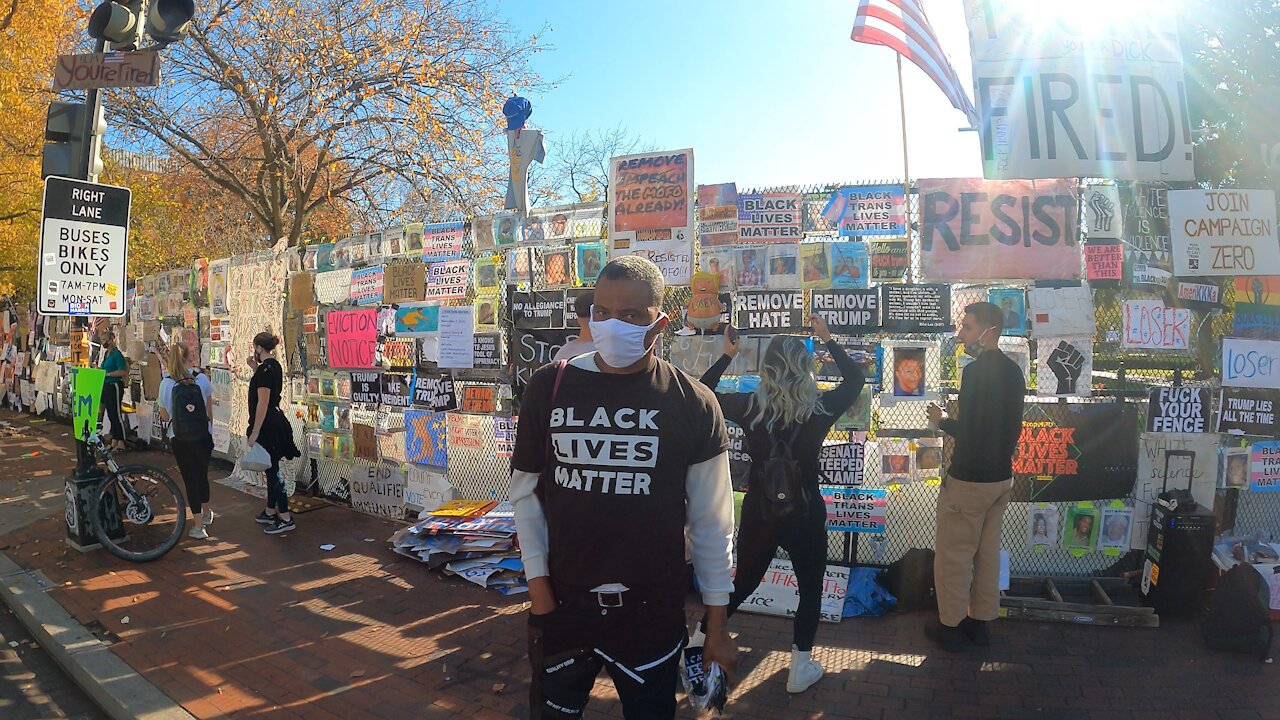 BLM plaza in Washington, DC