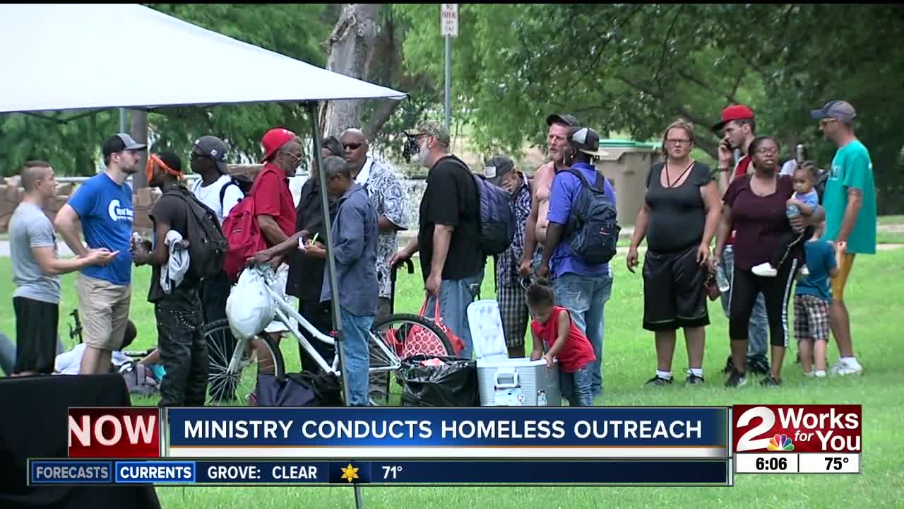 Ministry conducts homeless outreach