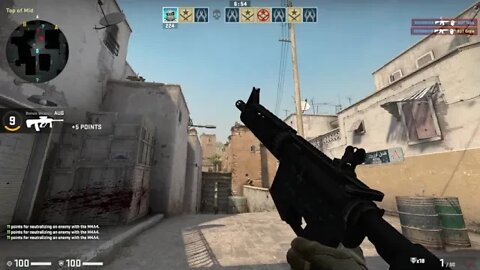 Session 2: CS:GO (Dust 2 CT AR)