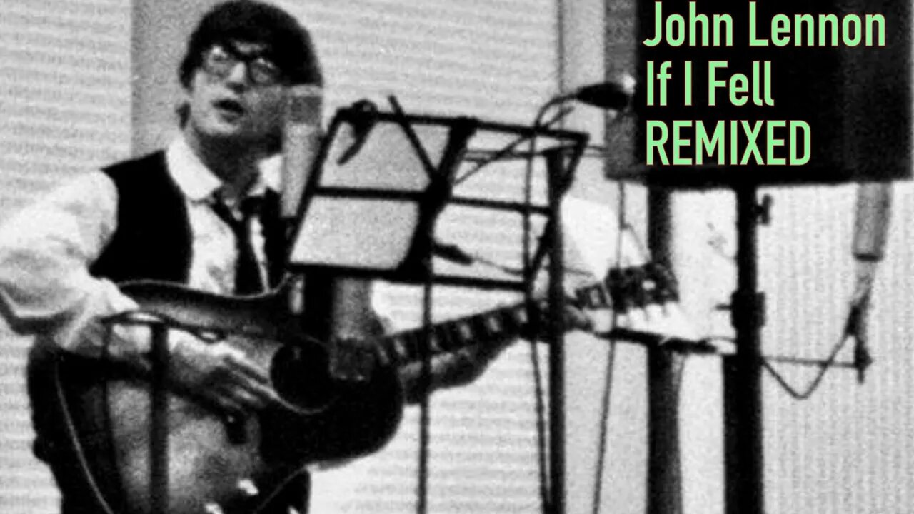 John Lennon - If I Fell (RARE demo) [better audio]