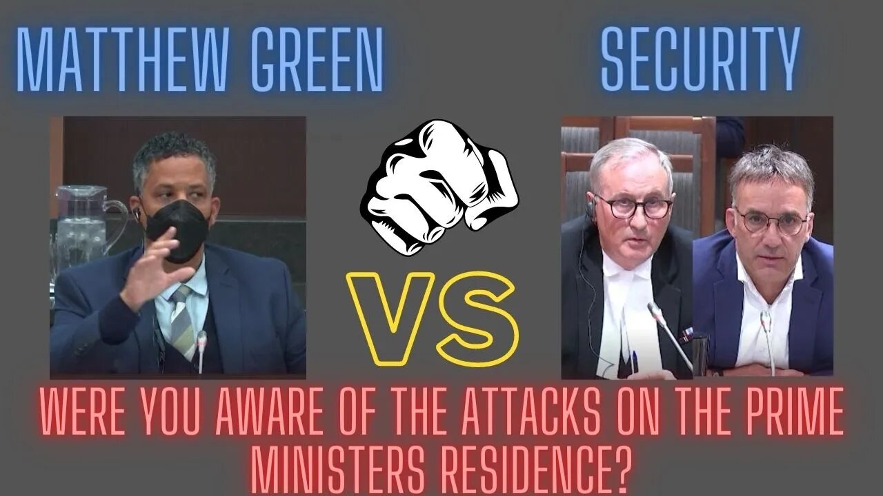 Were you aware of the attacks on the prime ministers residence? Matthew Green questions security