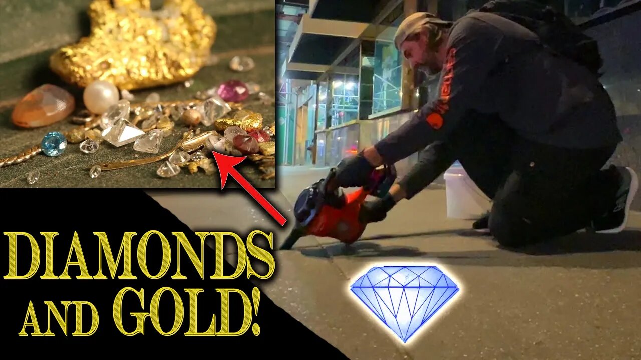 Sidewalk Sniping for GOLD and DIAMONDS in NYC