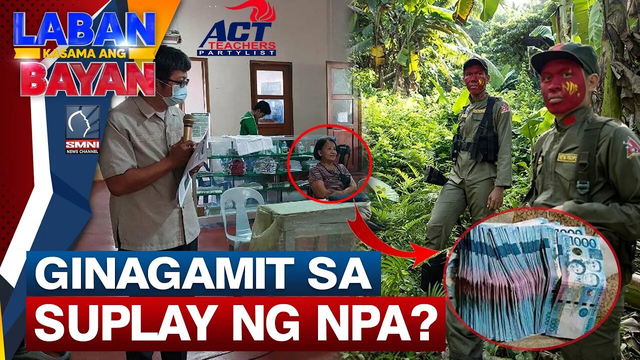 Mga nakokotong na pera mula sa mga guro ng ACT Teachers, siguradong ginagamit na pang-suplay sa NPA