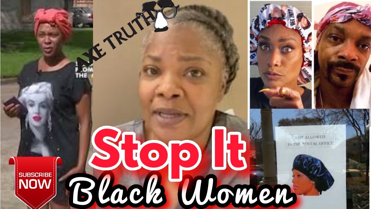 Stop It Black Women - Monique PSA stop wearing jiffy pop bag in public