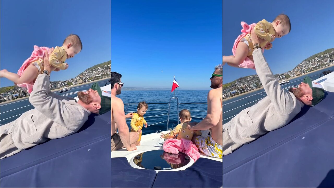 Oliver Trevena Takes Lance Bass and Michael Turchin's Kids on a Memorable Boat Trip!